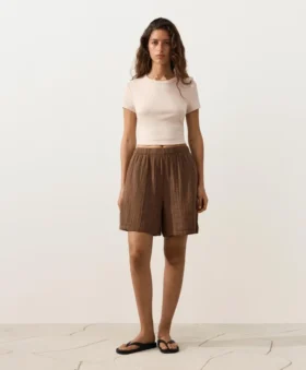 100% katoenen bermuda shorts
