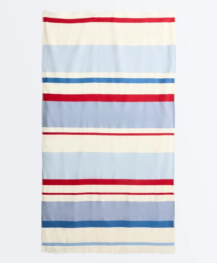 100% katoenen gestreepte handdoek 100% katoenen gestreepte handdoek