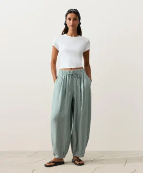 100% linnen ballonbroek