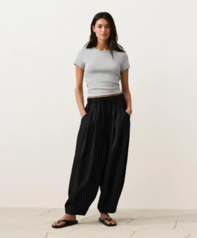 100% linnen ballonbroek