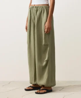 100% linnen bloomerbroek
