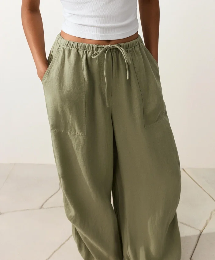100% linnen bloomerbroek 100% linnen bloomerbroek