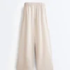100% linnen broek met wijde pijpen 100% linnen broek met wijde pijpen