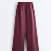 100% linnen broek met wijde pijpen 100% linnen broek met wijde pijpen