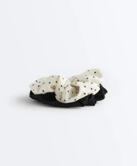 2 grote Scrunchies voor het haar