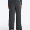 Broek met asymmetrische strepen van modal