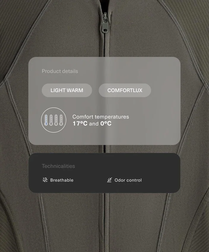 Comfortlux Rib Technisch jasje Comfortlux Rib Technisch jasje