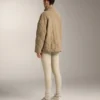 Diamantgewatteerd jasje van imitatieschapenvacht Diamantgewatteerd jasje van imitatieschapenvacht