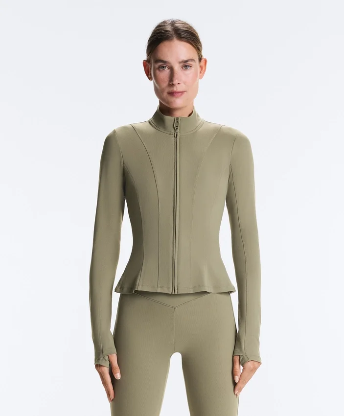 Evermove technisch jasje met peplum Evermove technisch jasje met peplum