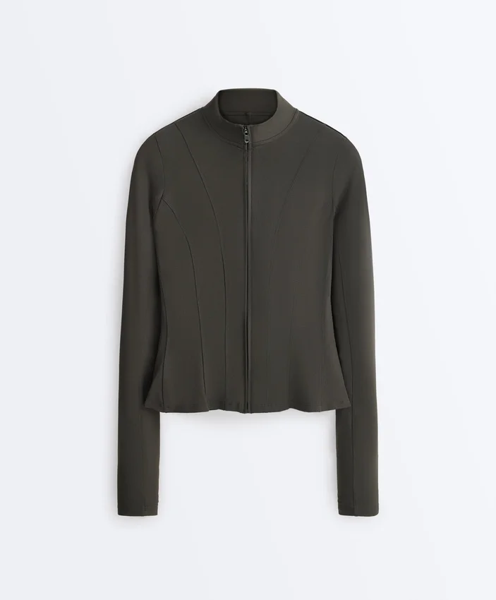 Evermove technisch jasje met peplum Evermove technisch jasje met peplum