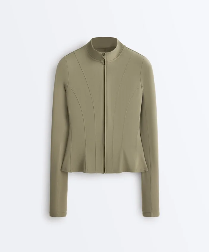 Evermove technisch jasje met peplum Evermove technisch jasje met peplum