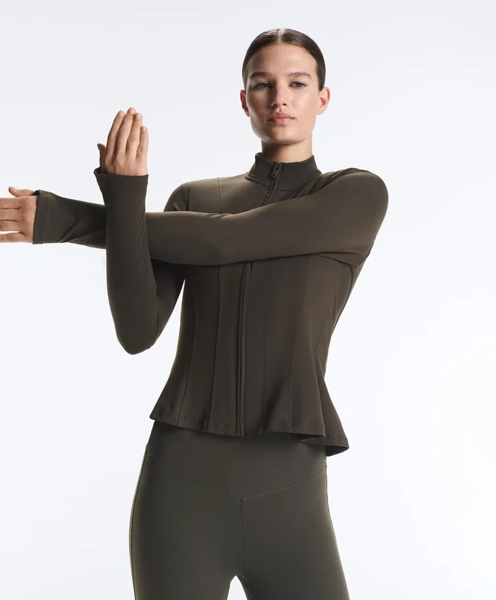 Evermove technisch jasje met peplum Evermove technisch jasje met peplum