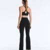Hoge Compressive Broek met uitlopende pijpen Hoge Compressive Broek met uitlopende pijpen