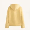 Imitatie-lammy coats-jas met capuchon Imitatie-lammy coats-jas met capuchon