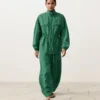 Jas met gerimpelde taille van een mix van lyocell en 24% linnen Jas met gerimpelde taille van een mix van lyocell en 24% linnen