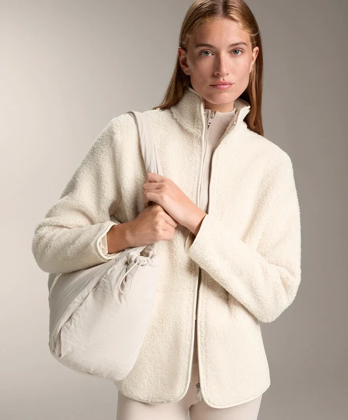 Jassen met faux-shearling Jassen met faux-shearling