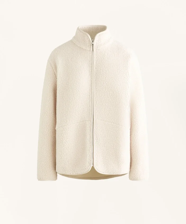 Jassen met faux-shearling Jassen met faux-shearling