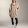 Lang jasje van imitatieschapenvacht Lang jasje van imitatieschapenvacht