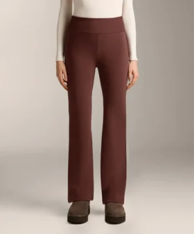 Naadloze bootcut-broek met hoge taille en superwarme voering Naadloze bootcut-broek met hoge taille en superwarme voering