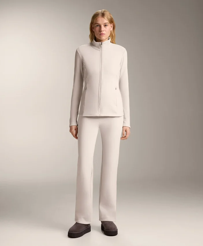 Naadloze bootcut-broek met hoge taille en superwarme voering Naadloze bootcut-broek met hoge taille en superwarme voering
