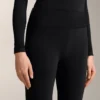 Naadloze bootcut-broek met hoge taille en superwarme voering