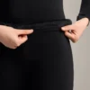 Naadloze bootcut-broek met hoge taille en superwarme voering