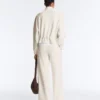 Rechte broek met Soft Touch modal en biezen Rechte broek met Soft Touch modal en biezen