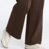 Slanke piquébroek met lage taille en katoen Slanke piquébroek met lage taille en katoen
