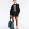 Soft Touch-jas met capuchon en modal Soft Touch-jas met capuchon en modal