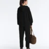 Soft Touch-jas met capuchon en modal Soft Touch-jas met capuchon en modal