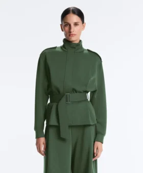 Twill utility-jas met riem Twill utility-jas met riem