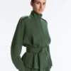 Twill utility-jas met riem Twill utility-jas met riem