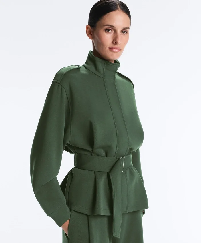 Twill utility-jas met riem Twill utility-jas met riem