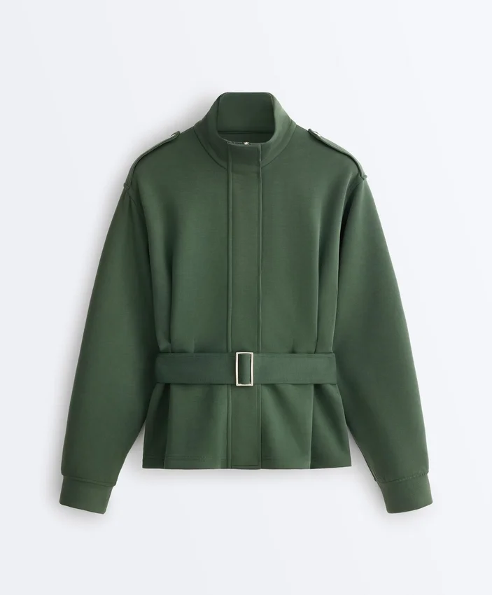 Twill utility-jas met riem Twill utility-jas met riem