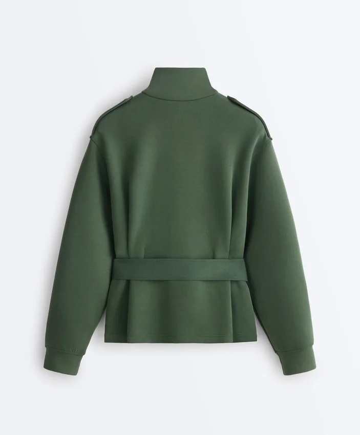 Twill utility-jas met riem Twill utility-jas met riem