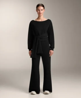 Uitlopende broek van Soft Touch modal