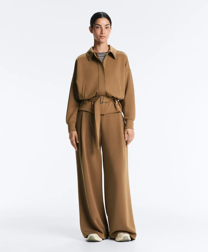 Utility-jas van twill met riem Utility-jas van twill met riem