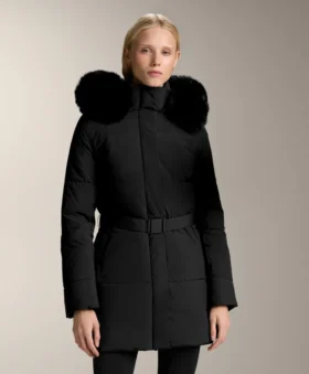 Waterafstotend Primaloft® gewatteerde midi-jas